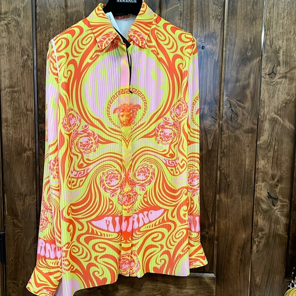 NWT Versace Blouse size 42 - Picture 1 of 3
